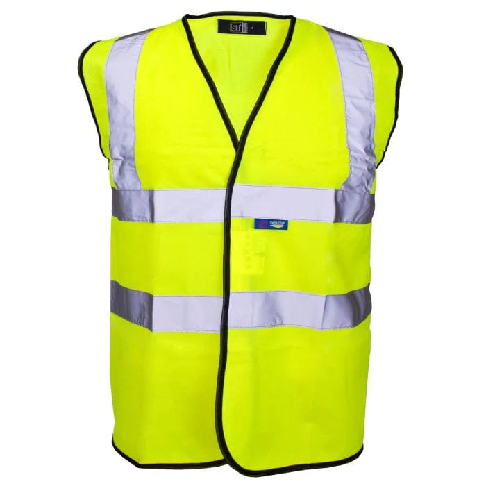 High Visibility Waistcoat Vest - Yellow