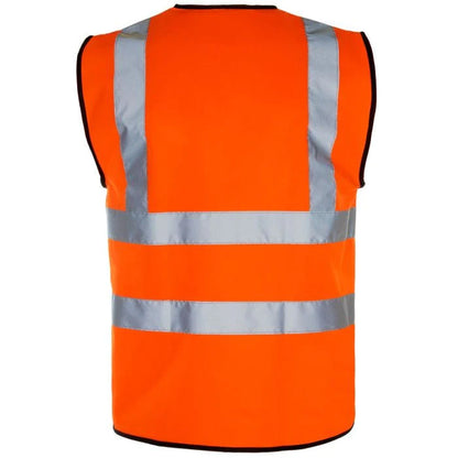 High Visibility Waistcoat Vest - Orange